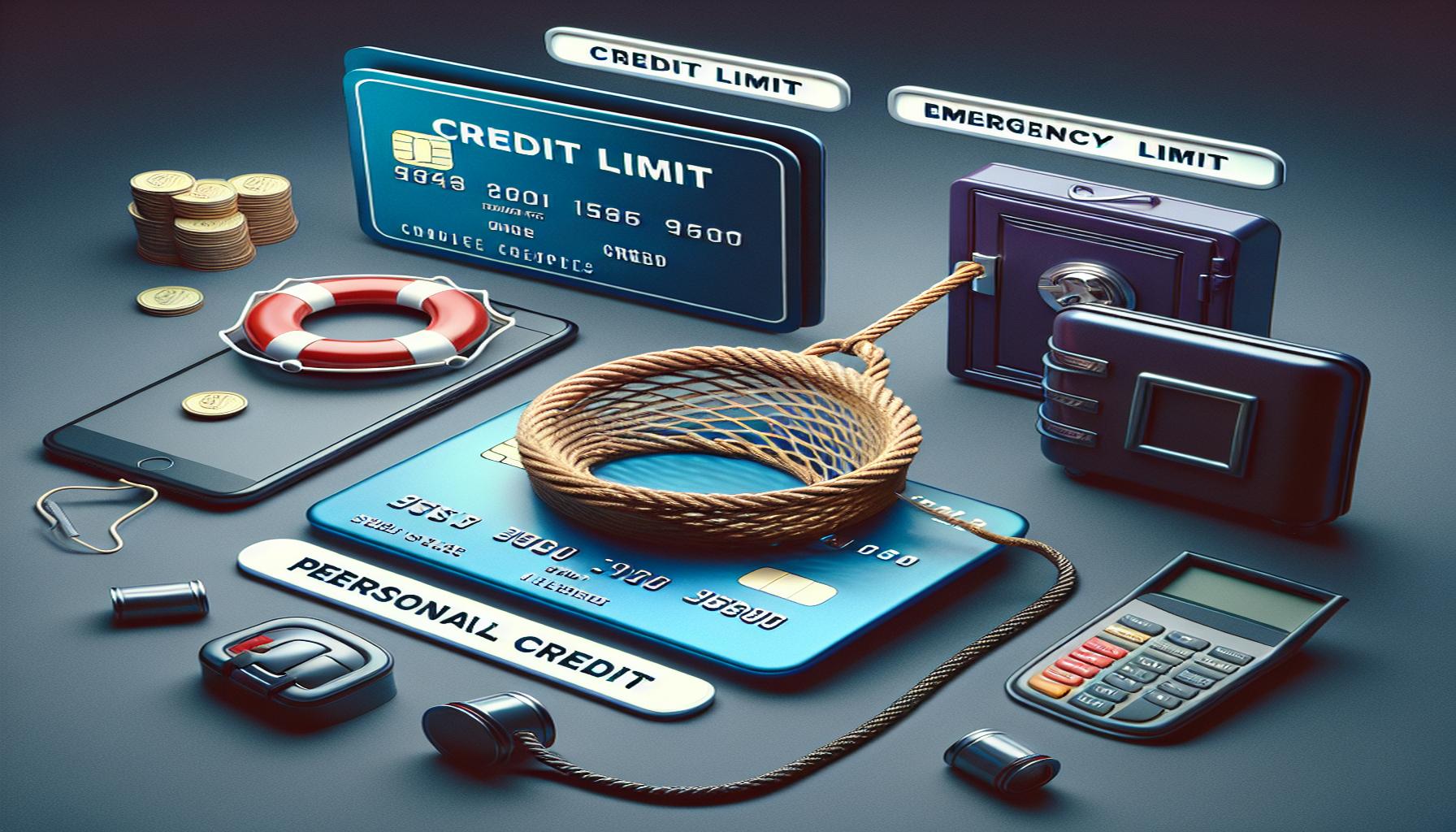 クレジットカードのクレジット限度額、緊急限度額、個人ローンの違い