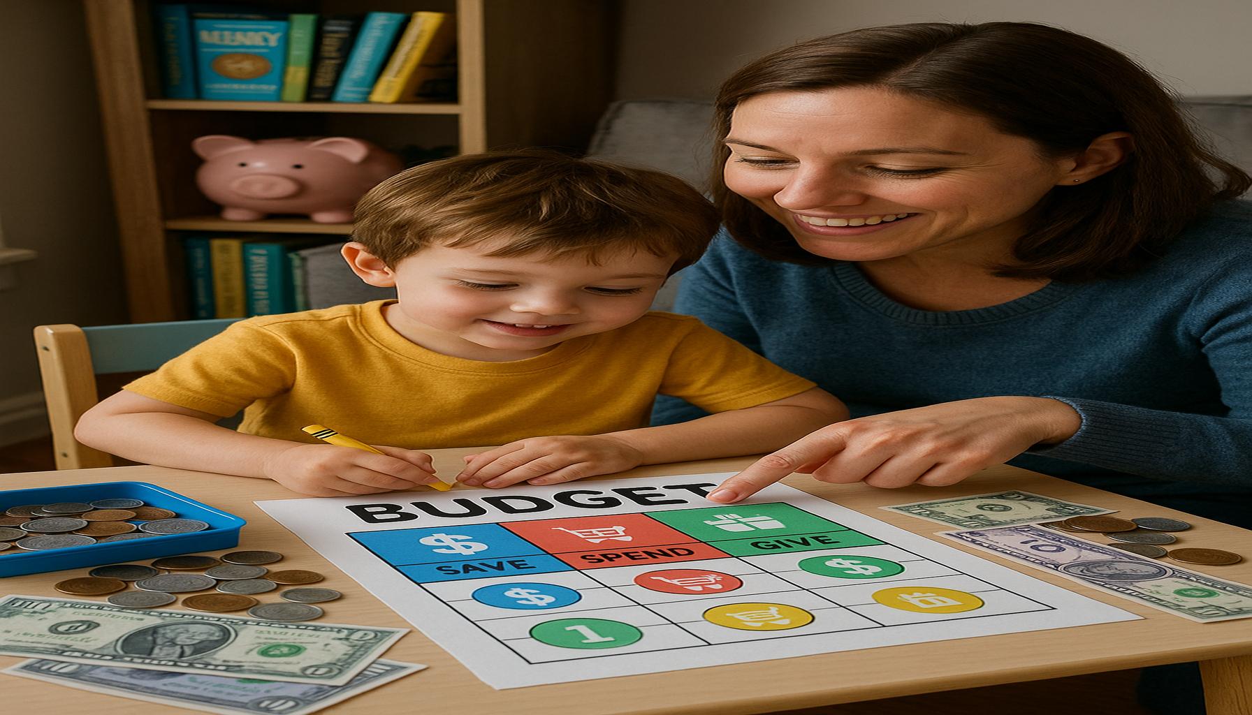 Educación financiera: enseñando a los niños a hacer un presupuesto